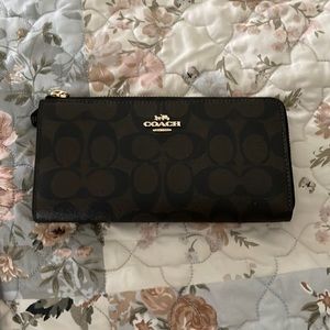 Coach Wallet , Brown & Black